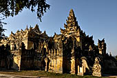 Mahar Aung Mye Bon San Monastery built in 1822, Inwa, near Mandalay, Myanmar (Burma), Asia 